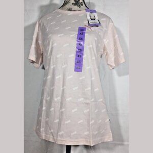 NWT Puma Women’s Ultra Boyfriend Tee XS Rosewater Pink Crew Neck Short Sleeve